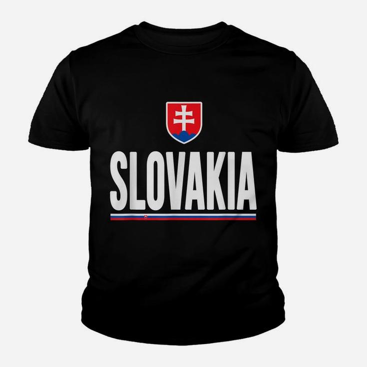 Slovakia T-Shirt Slovak Flag Slovensko Souvenir Love Gift Youth T-shirt