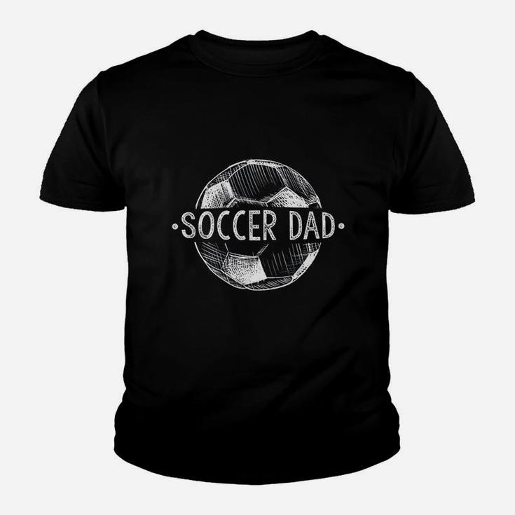 Soccer Dad Family Matching Team Player Gift Sport Lover Papa Youth T-shirt