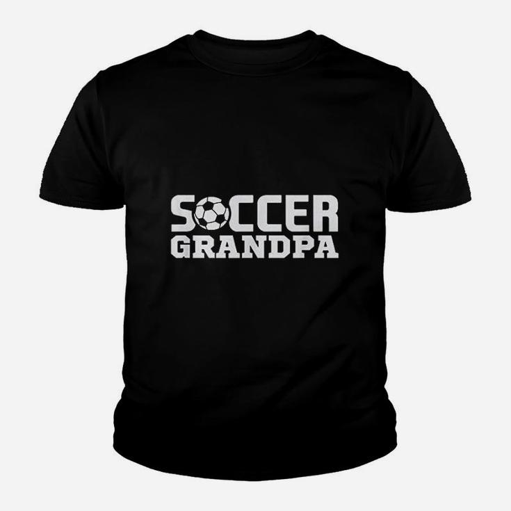 Soccer Grandpa Granddad Granddaddy Grandfather Youth T-shirt