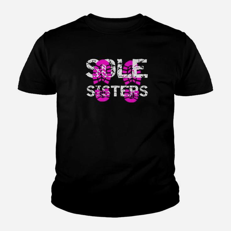 Sole Sisters Girls Hiking Girls Running Boot Prin Youth T-shirt