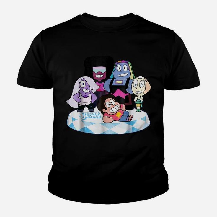 Stevens Universe Group Shot Of All Gems Graphic Youth T-shirt
