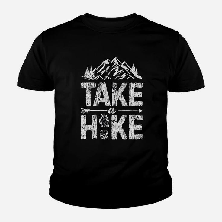 Take A Hike Outdoor Hiking Nature Hiker Vintage Youth T-shirt