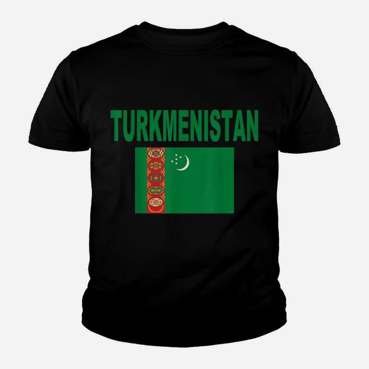 Turkmenistan Flag Turkmenistan Baydagy Flags Gift Men Women Youth T-shirt