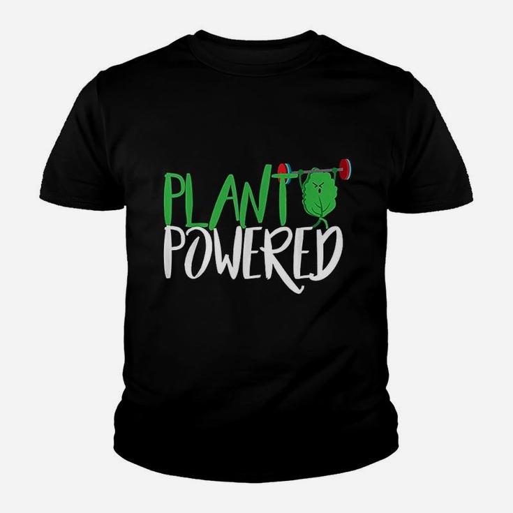 Vegan Workout Gift Design For Plant Powered Athletes Gym Youth T-shirt