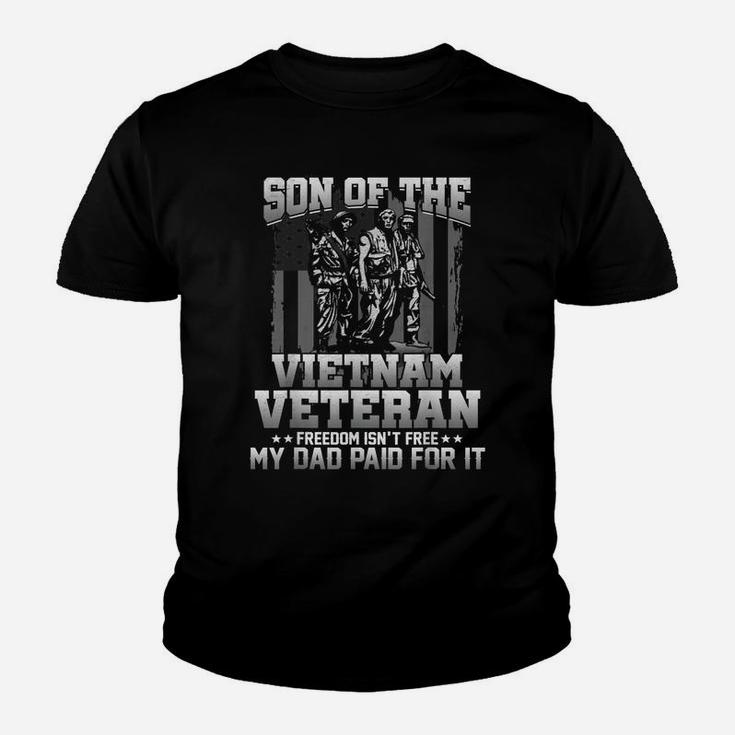 Vietnam Veteran Tshirt Freedom Isn't Free My Dad Paid For It Youth T-shirt