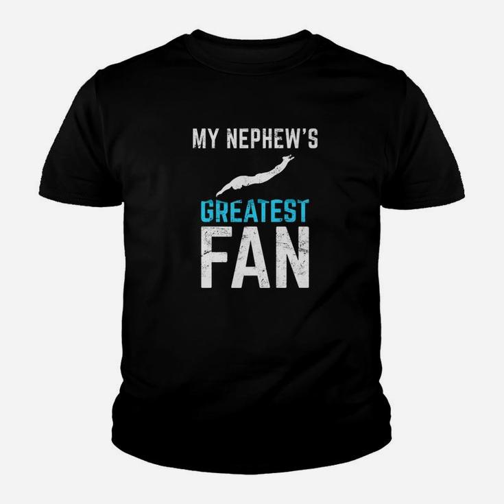 Vintage Graphic My Nephew Greatest Fan Swimming Youth T-shirt