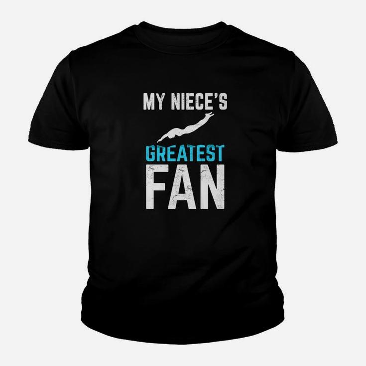 Vintage Graphic My Niece Greatest Fan Swimming Youth T-shirt