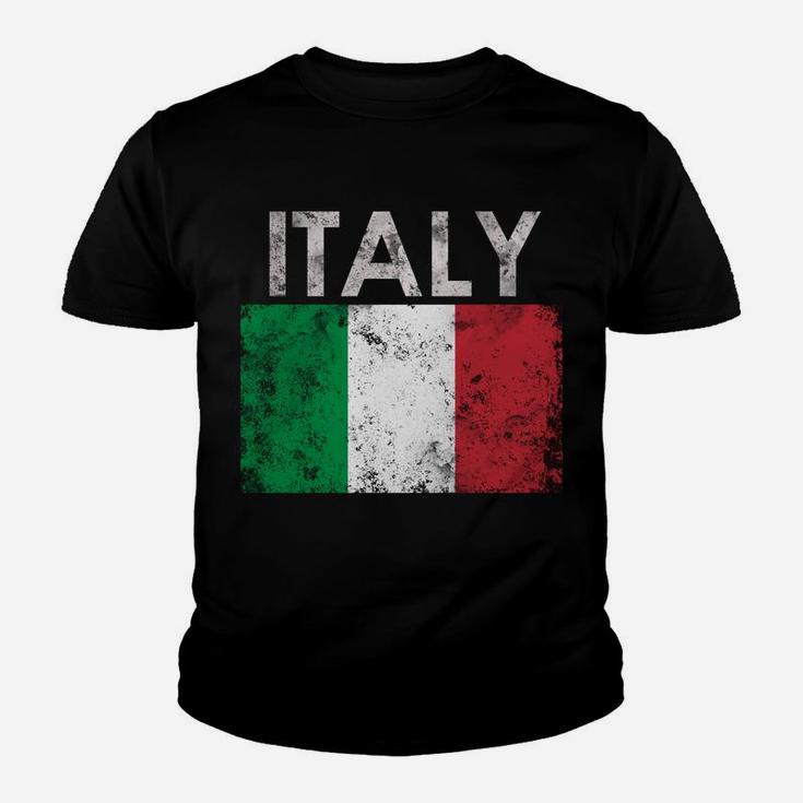 Vintage Italian Italy Flag Pride Hoodie Youth T-shirt