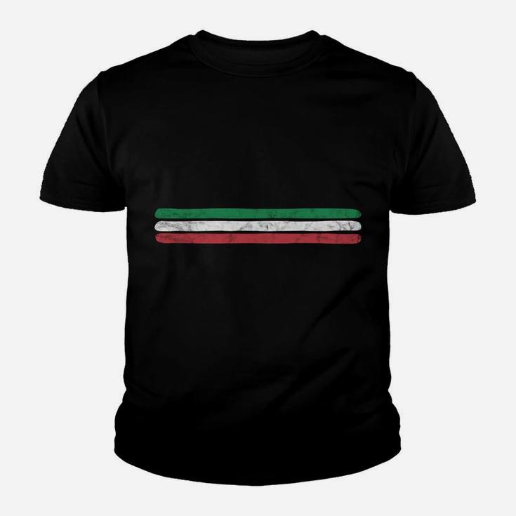Vintage Italy Sweatshirt Italia Love Souvenir Italian Flag Youth T-shirt