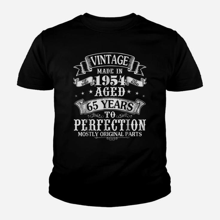 Vintage Made In 1954 Aged 65 Years To Perfection Parts Shirt Youth T-shirt
