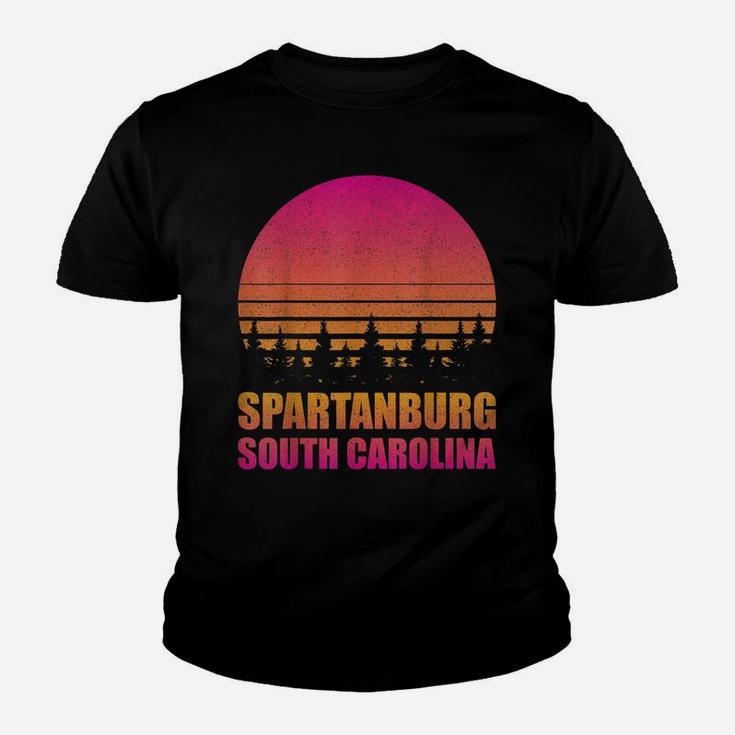 Vintage Spartanburg South Carolina Sc Retro 80S 90S Graphic Youth T-shirt