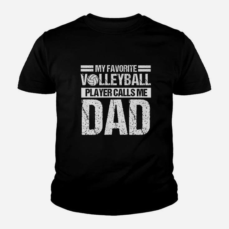 Volleyball Player Calls Dad Fathers Day Gift Youth T-shirt