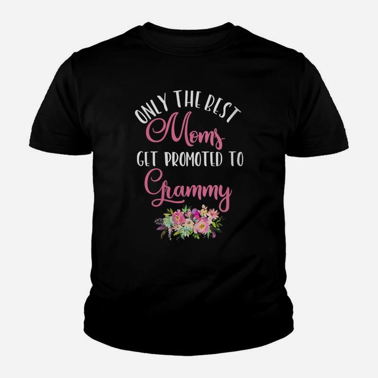 Womens Awesome Best Moms Get Promoted To Grammy Youth T-shirt