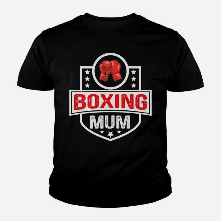 Womens Boxing Gloves Tee Boxing Mum Gift Youth T-shirt