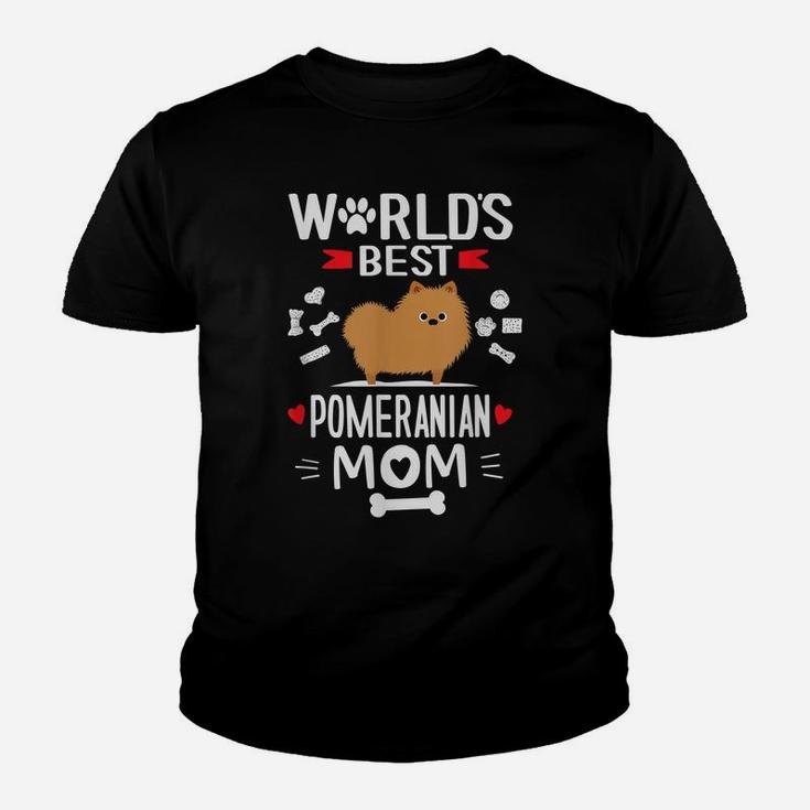 World's Best Pomeranian Mom Youth T-shirt