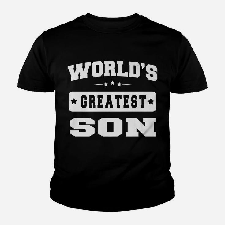World's Greatest Son Relative Sibling Gift Idea T-Shirt Youth T-shirt
