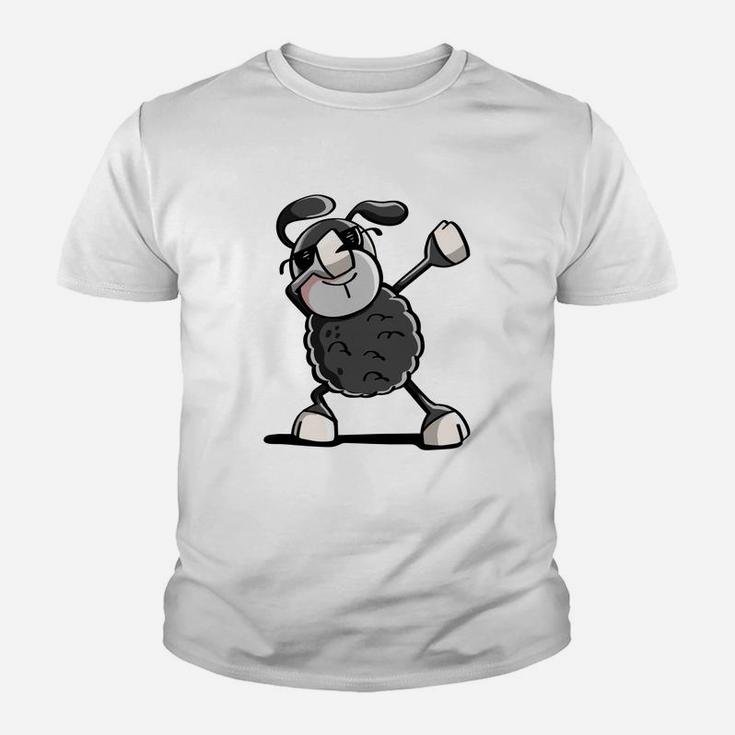 Cool Dabbing Black Sheep Dab Dance Gift Boy Girl Kids Youth T-shirt