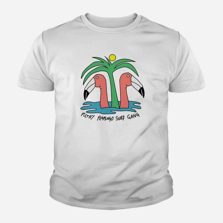 Filthy Flamingo Surf Gang Shirt,Shirt, Tee Youth T-shirt