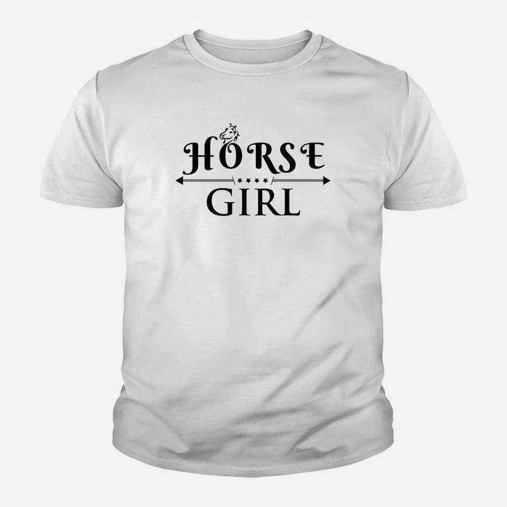 Horse Girl I Love My Horses Racing Riding Gift Youth T-shirt