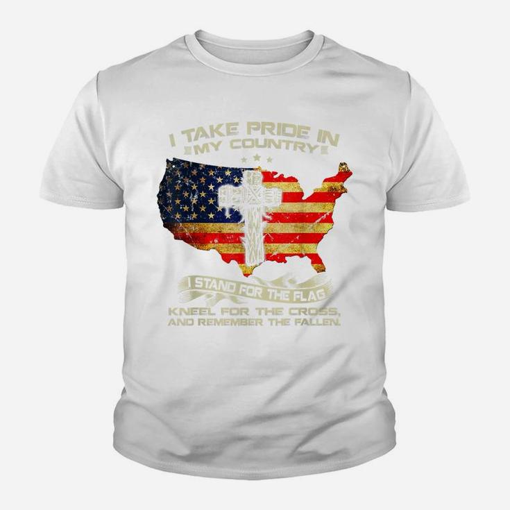 I Am A Veteran - I Stand For The Flag Youth T-shirt