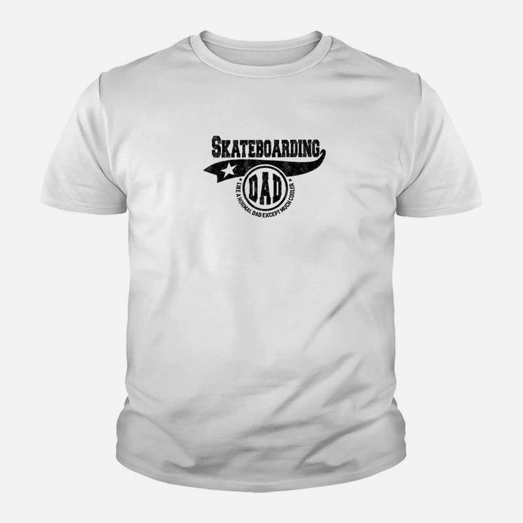 Mens Skateboarding Dad Fathers Day Gift Father Sport Men Youth T-shirt