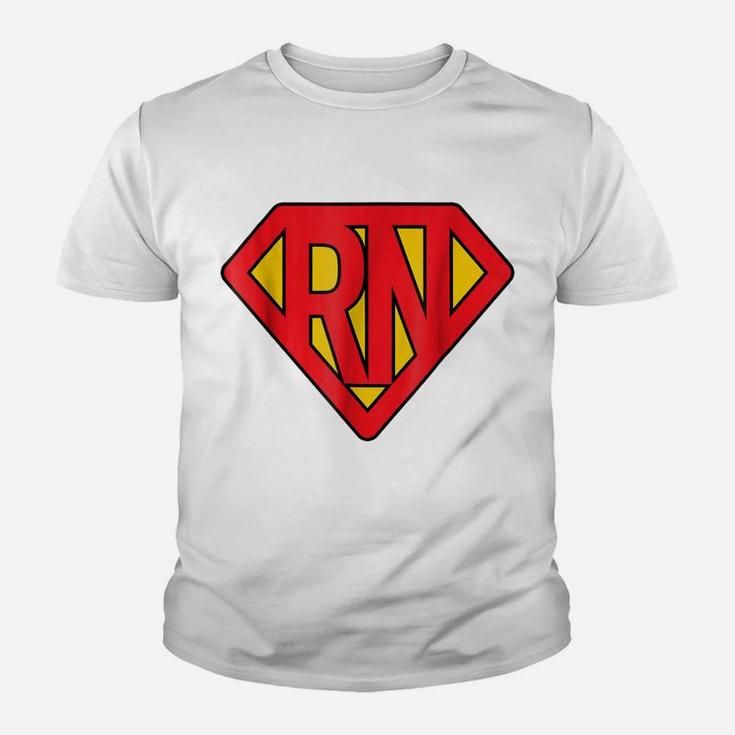 Super Nurse RN Superhero Registered Nurse Hero Youth T-shirt