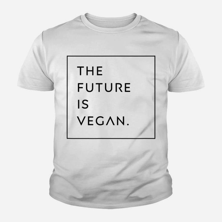 The Future Is Vegan  Eco-Friendly Lifestyle Shirt Tee Youth T-shirt