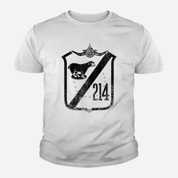 Vintage Black Ww2 Squadron Patch Vma 214 Black Sheep Youth T-shirt