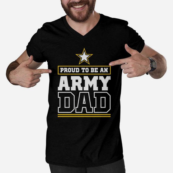 Proud Army Dad Hoodie Proud To Be An Army Dad Men V-Neck Tshirt