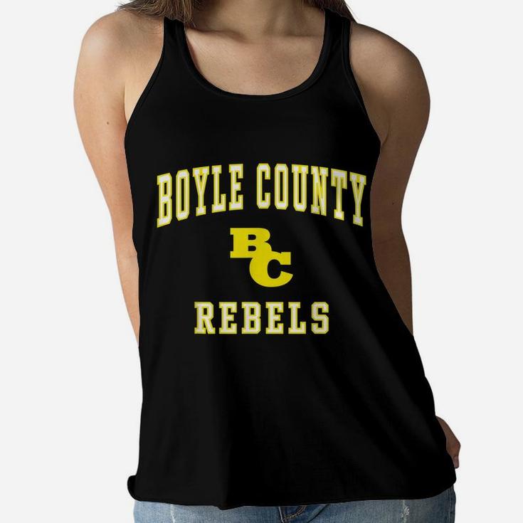 Boyle County High School Rebels  C1 Women Flowy Tank