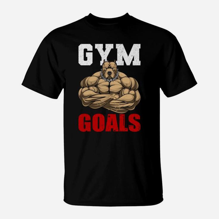 A Strongest Gymer Gets Gym Goals T-Shirt