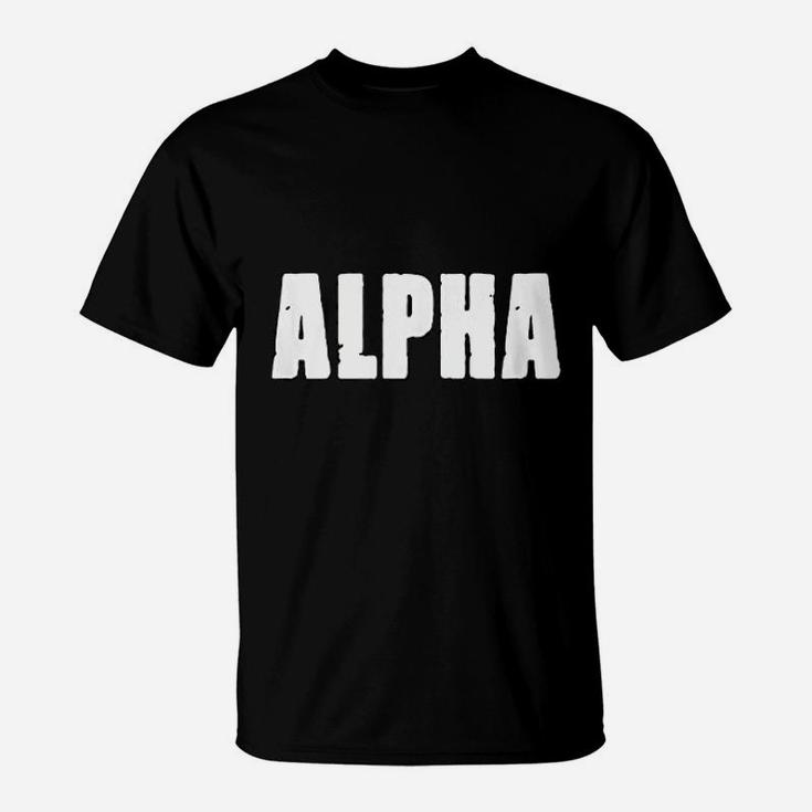 Alpha Gym Rabbit Workout Bodybuilding Fitness T-Shirt