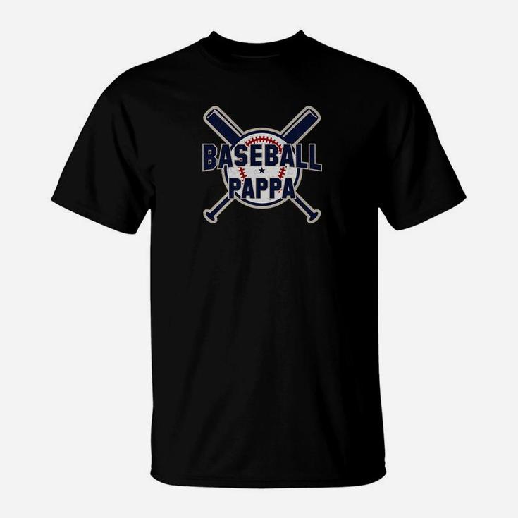 Baseball Pappa Fathers Day Gifts For Softball Grandpa Men Premium T-Shirt