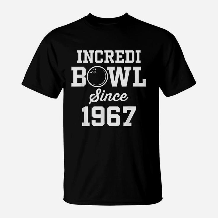 Bowling Gift For 54 Year Old Bowler 1967 T-Shirt