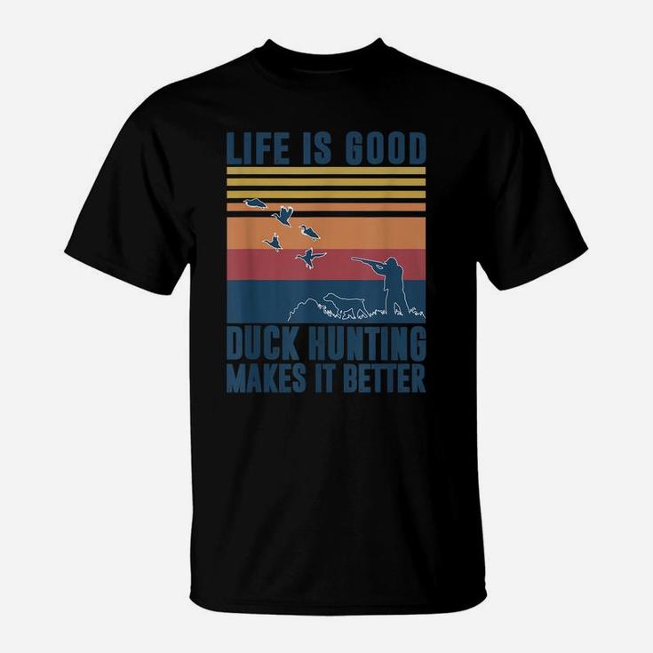 Duck Hunting Gifts For Duck Hunters Men Women Waterfowl T-Shirt