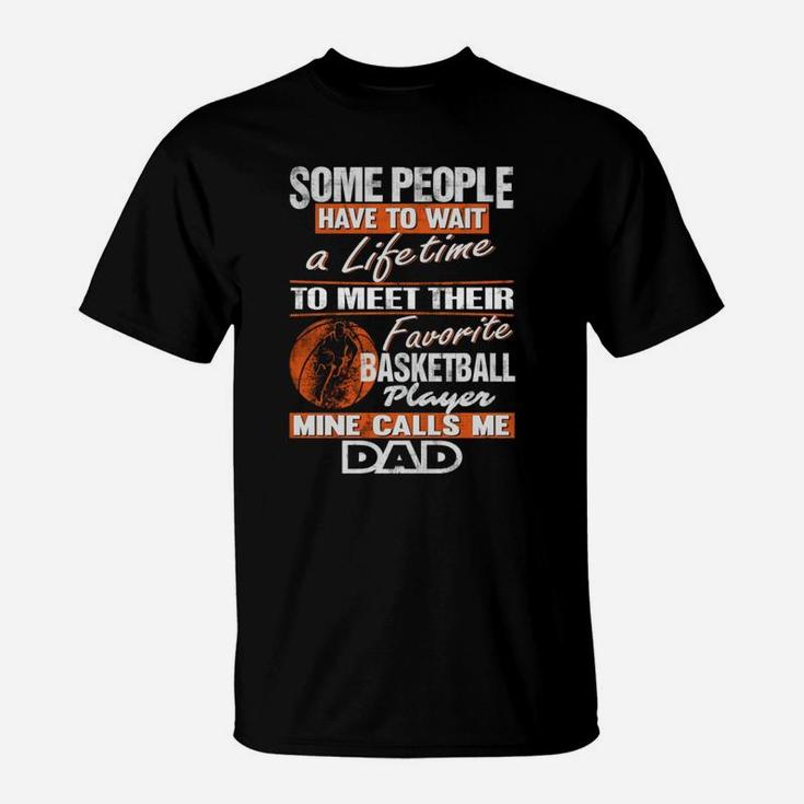 Favorite Basketball Players Dad Fathers Day T-Shirt