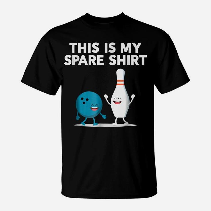 Funny Bowling Tee For Men Women Boys & Girls | Spare Shirt T-Shirt