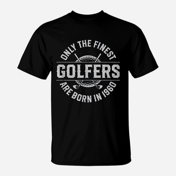 Gift For 61 Year Old Golfer Golfing 1960 61st Birthday T-Shirt