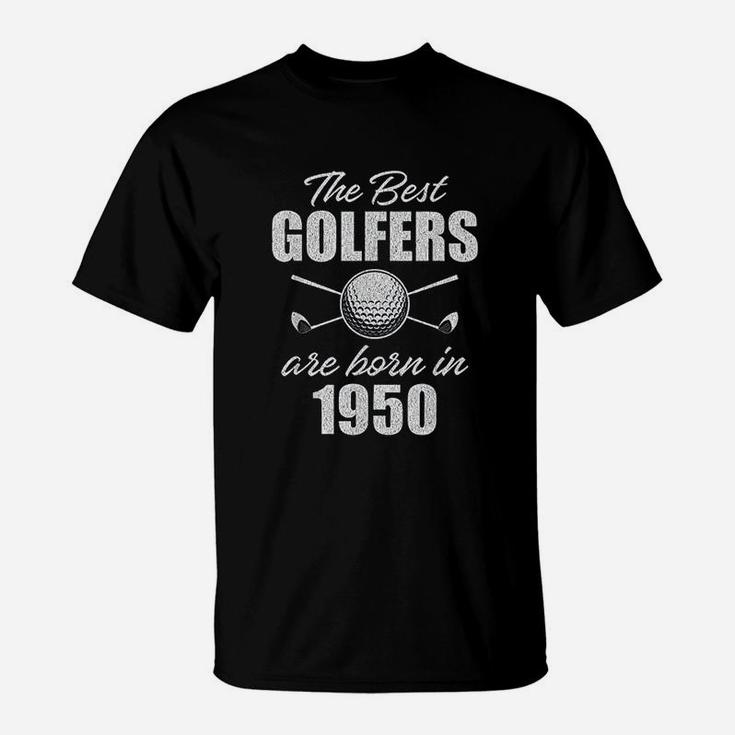 Gift For 71 Year Old Golfer Golfing 1950 71st Birthday T-Shirt