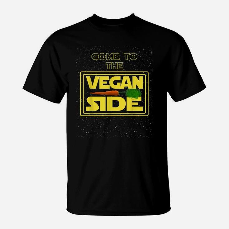 Go Vegan Universe - Come To The Vegan Side T-Shirt
