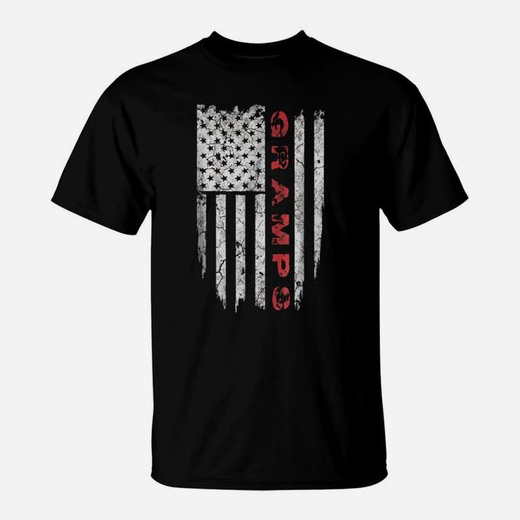 Gramps American Flag T-Shirt Grandpa Gifts Men Tee Shirts T-Shirt