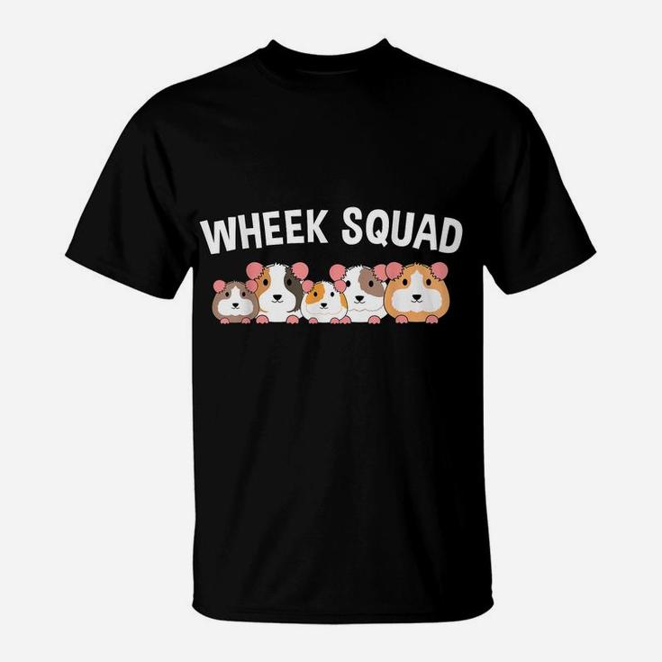 Guinea Pig Wheek Squad Cute Funny Guinea Pig T-Shirt