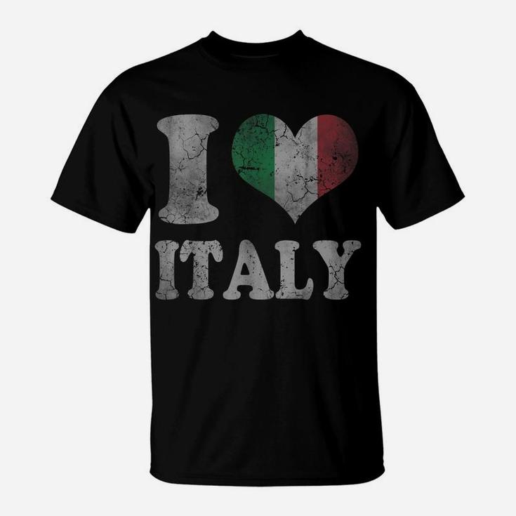 Italy Italian Flag Love Italia Italiano T-Shirt