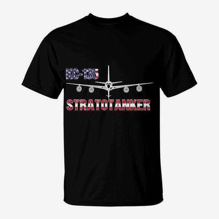 Kc135 Stratotanker Air Force Pilot- American Flag Sweatshirt T-Shirt