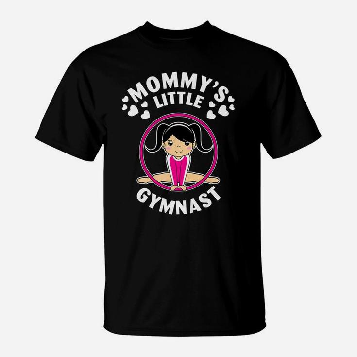 Kids Gymnastics Girls Mommys Little Gymnast Tee T-Shirt