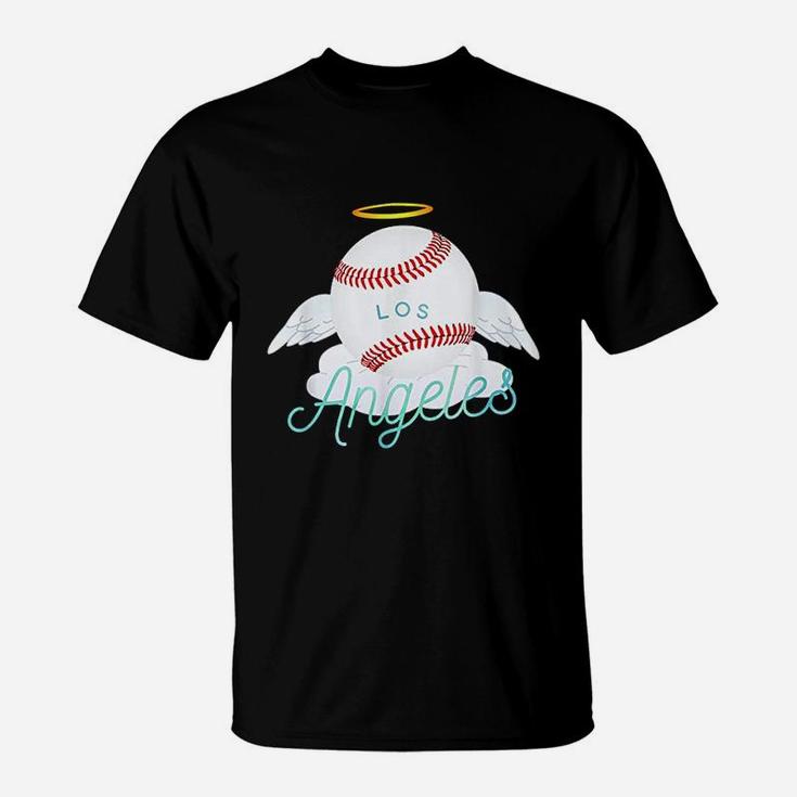 Los Angeles Ball Cool Baseball Team Design T-Shirt