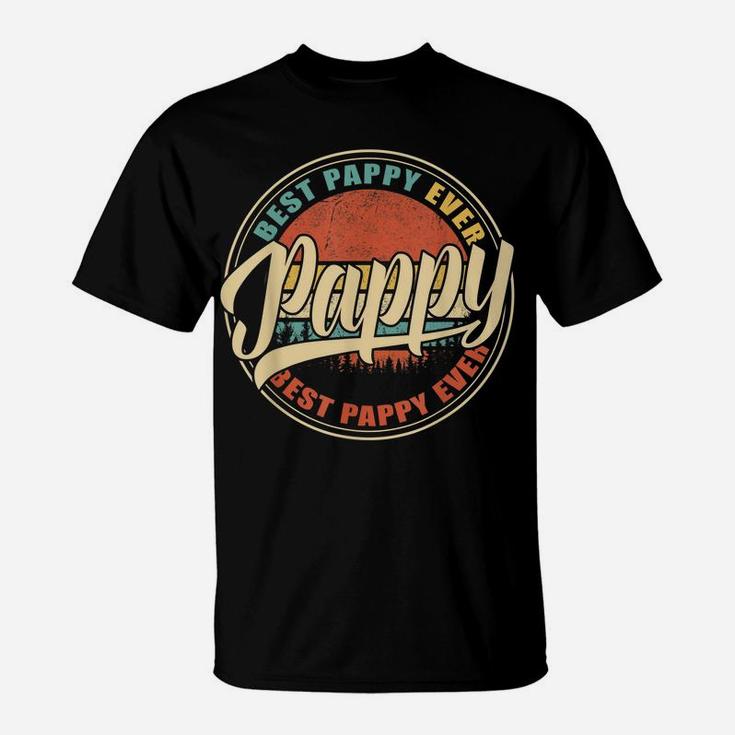Mens Best Pappy Ever Funny Xmas Dad Papa Grandpa Christmas Gifts T-Shirt