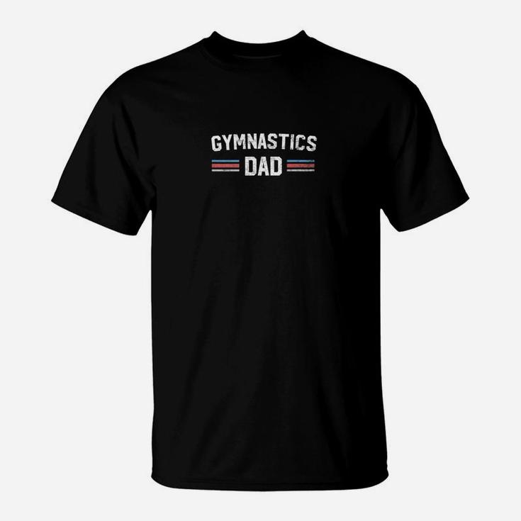 Mens Gymnastics Dad Shirt Gymnast Fathers Day Best Daddy Gifts T-Shirt