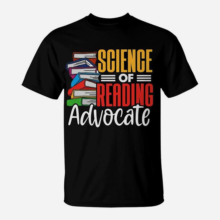 Science Of Reading Advocate Literature T-Shirt