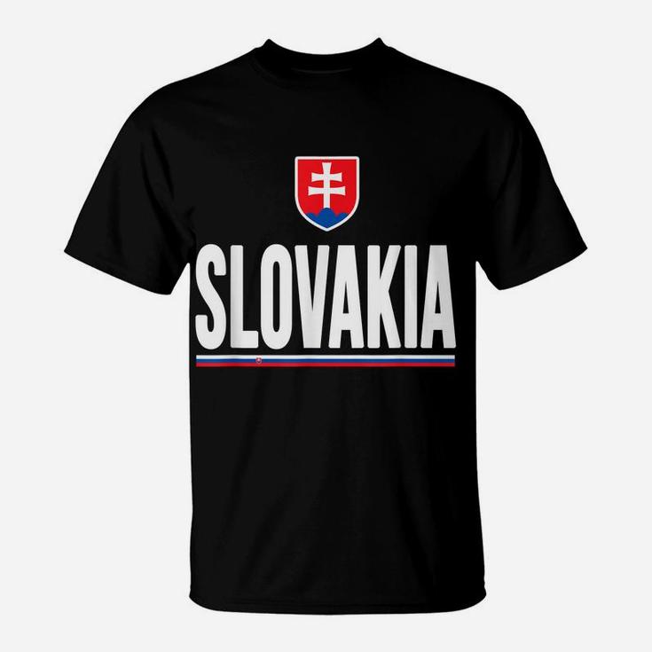Slovakia T-Shirt Slovak Flag Slovensko Souvenir Love Gift T-Shirt